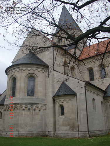 Königslutter Dom: nordöstliche Ansicht mit Apsis